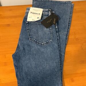 High Rise Flare rag and bone Jeans size 25